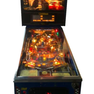 Rev up your gaming collection with the Mario Andretti Pinball Machine for sale! Experience the thrill of racing action and nostalgia in this classic game. Perfect for enthusiasts and collectors alike—explore our listing today!"